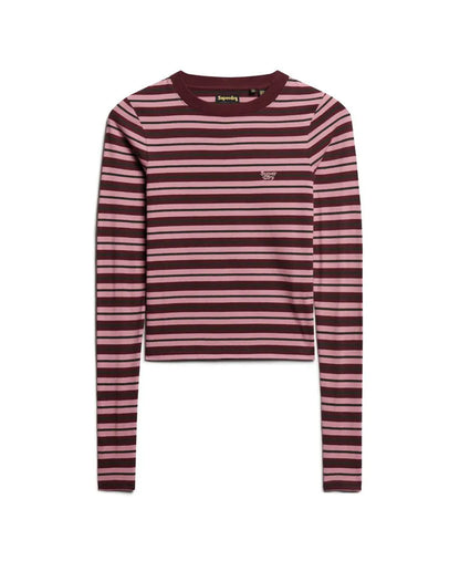 Stripe Long Sleeve Top