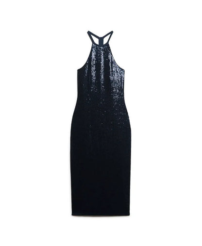 Navy Sequin