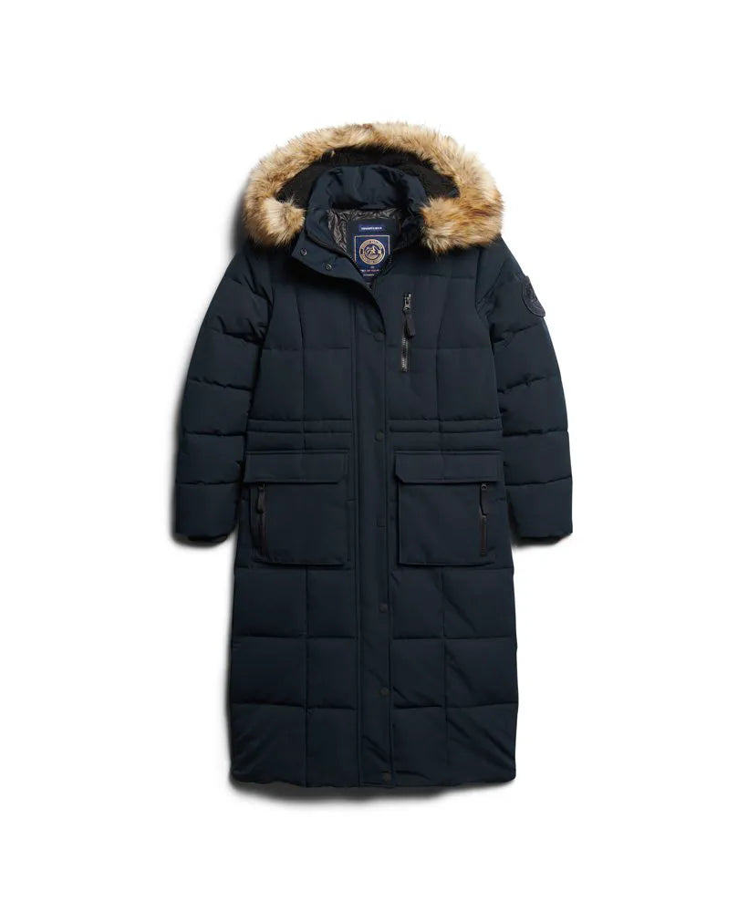 Longline Faux Fur Everest Coat