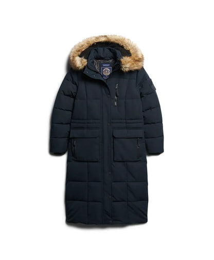 Longline Faux Fur Everest Coat