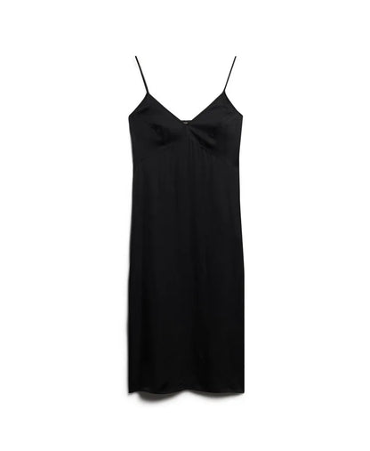 Satin Cami Midi Dress