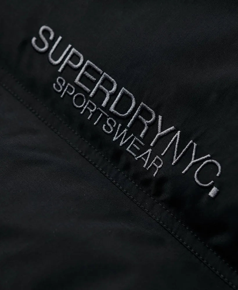 City Chevron Padded Parka Coat