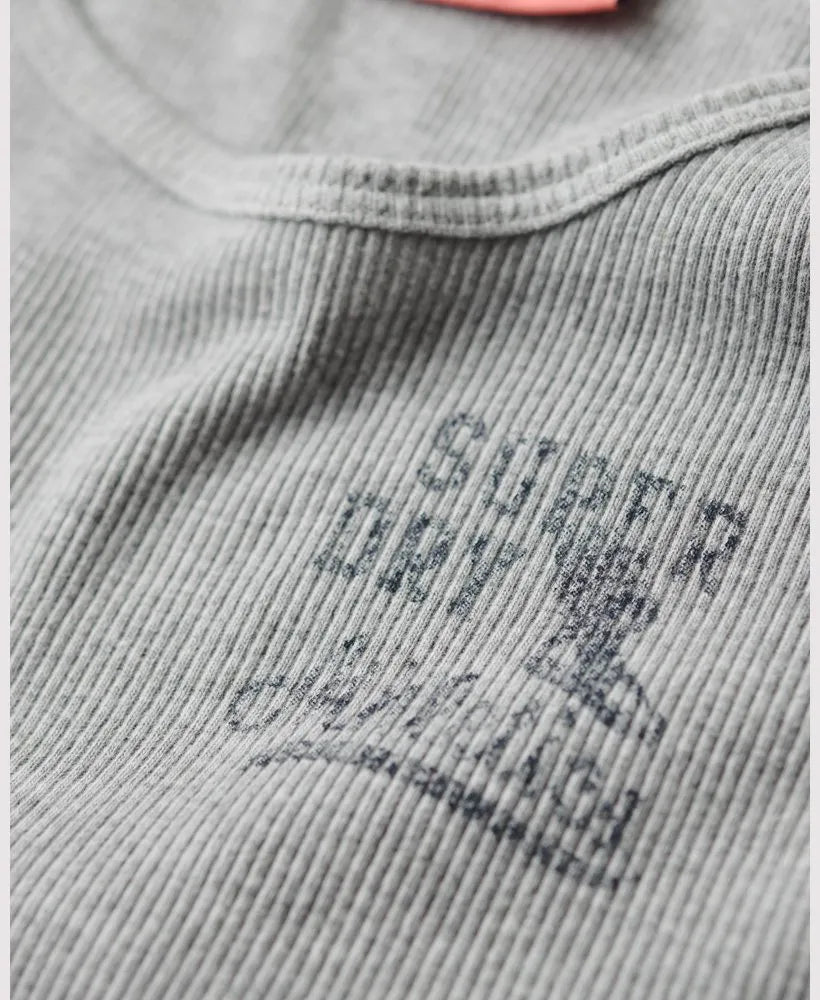 Athletic Essentials Ribbed Vest Top