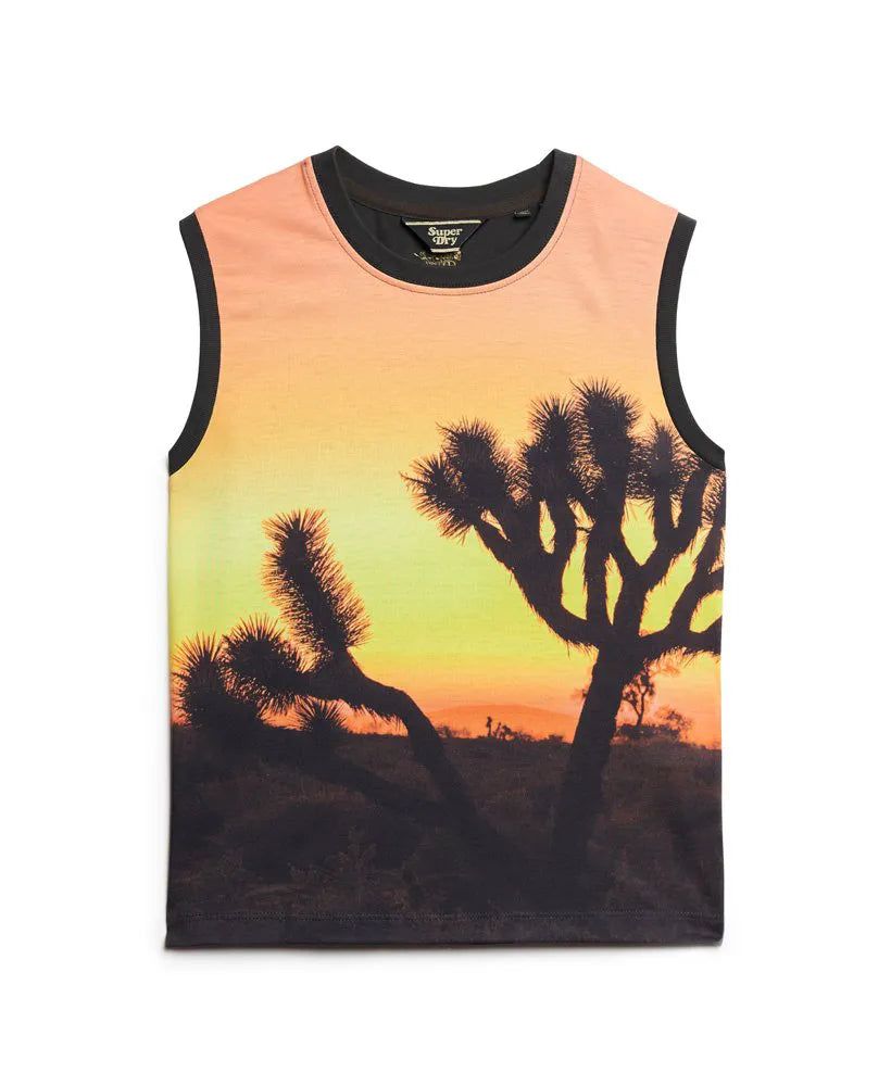 Yellow Sunset AOP