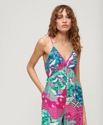 Printed Cami Jumpsuit