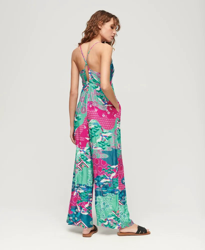 Printed Cami Jumpsuit