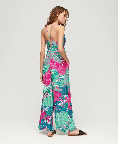 Printed Cami Jumpsuit
