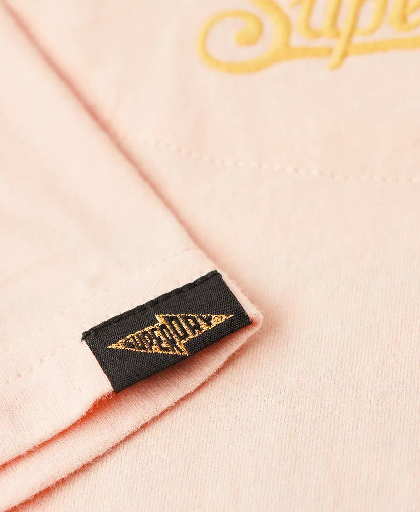 Tattoo Embroidered Fitted T-Shirt