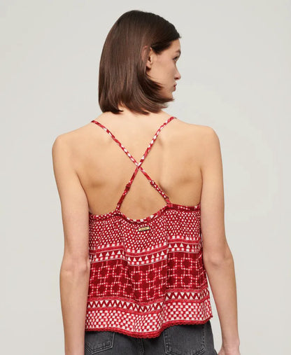 Shibori Layer Red