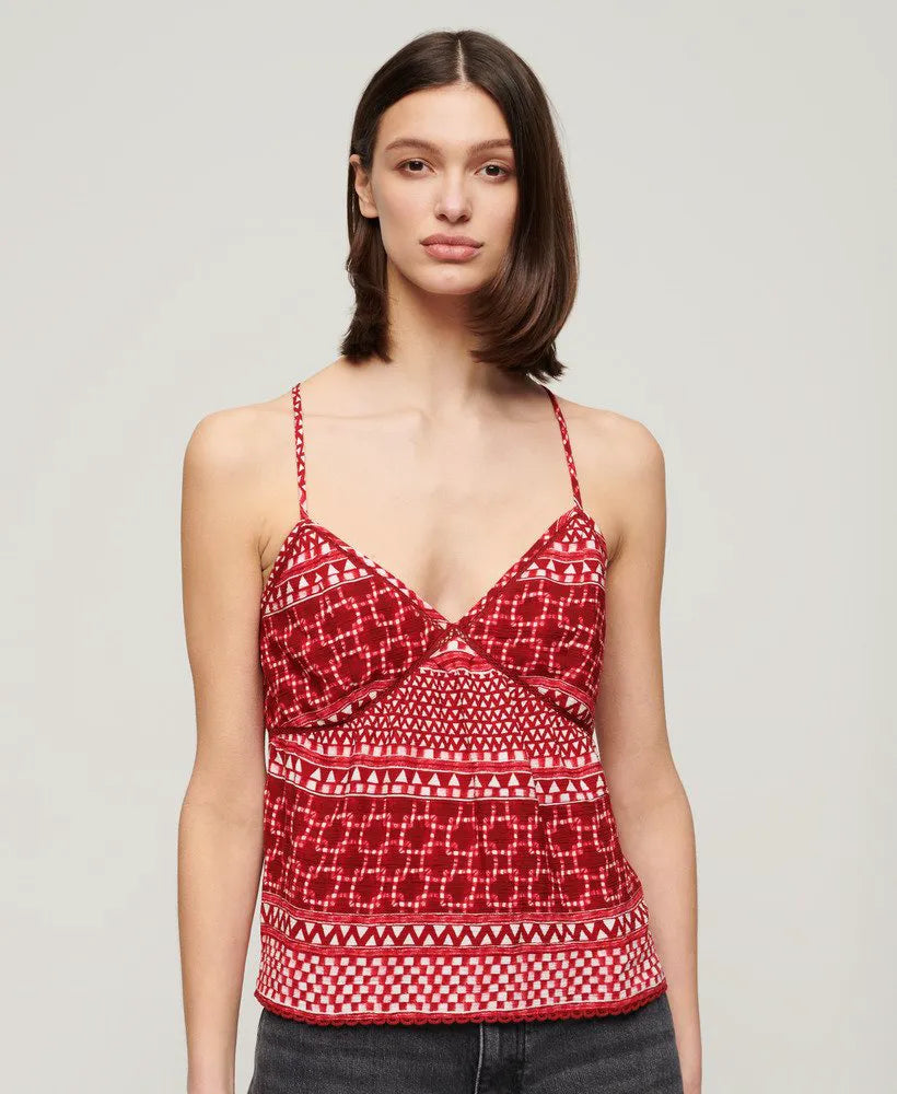 Shibori Layer Red