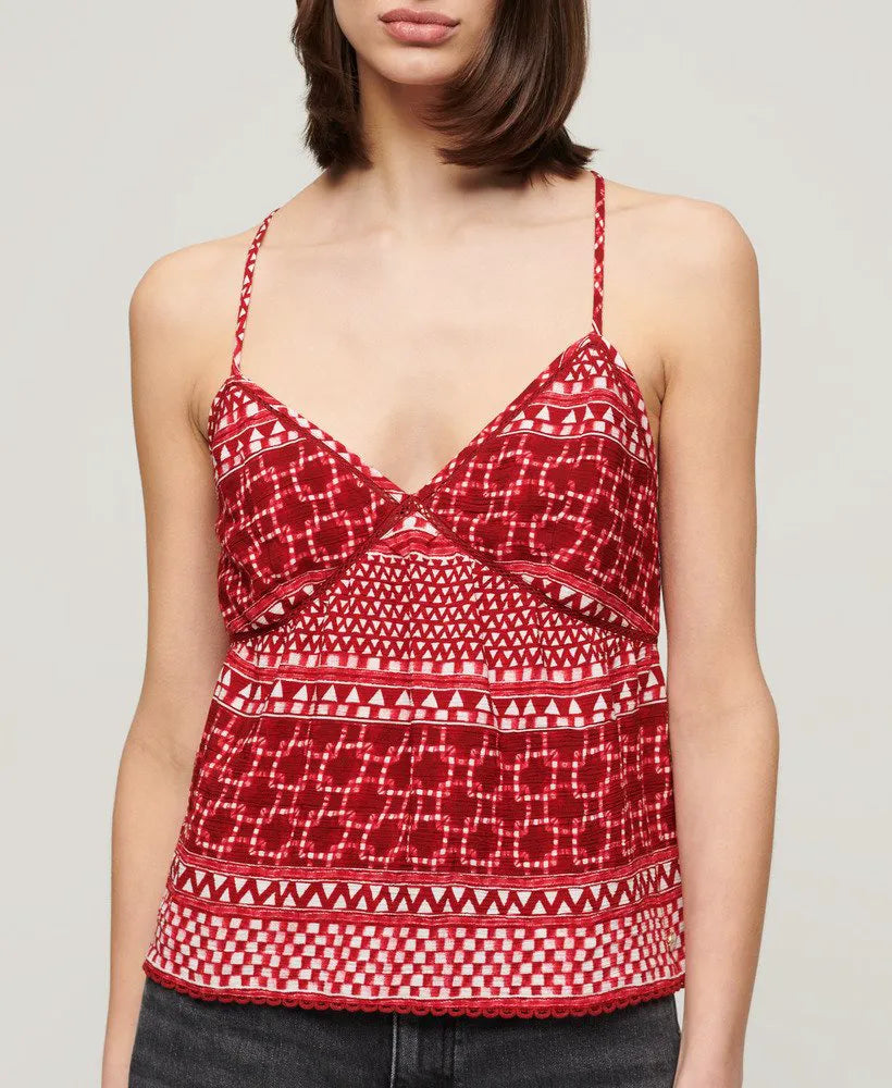 Shibori Layer Red