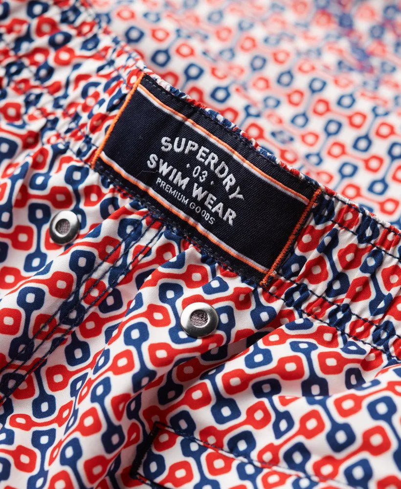 Tricolour Geo Print