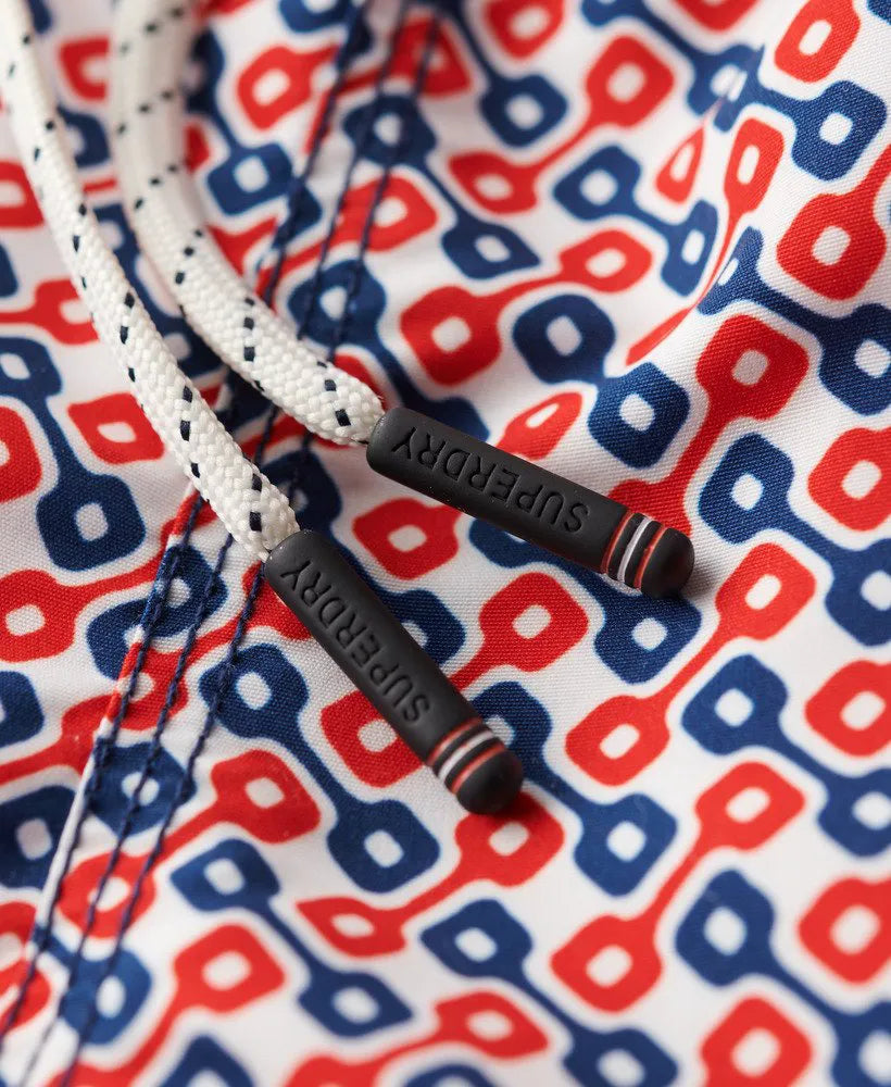 Tricolour Geo Print