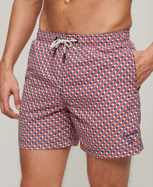 Tricolour Geo Print