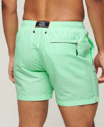 Mint Stripe Print