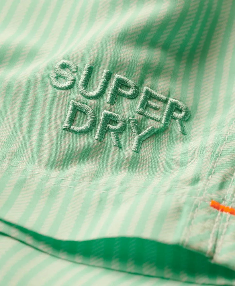 Mint Stripe Print
