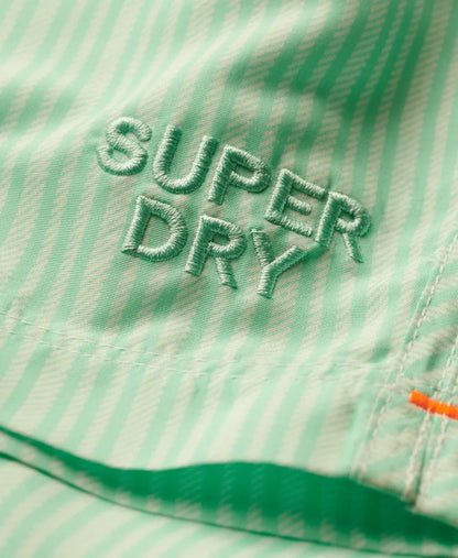 Mint Stripe Print