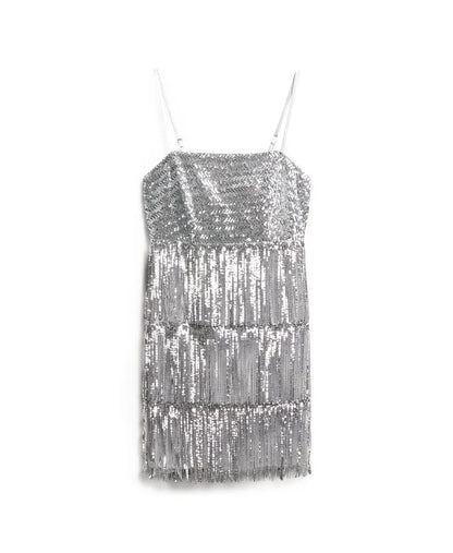 Fringe Cami Mini Dress