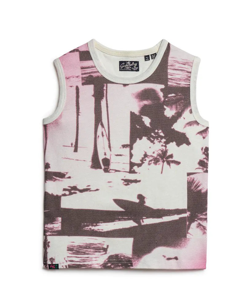 Photographic Logo Slim Vest