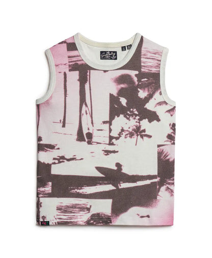 Photographic Logo Slim Vest