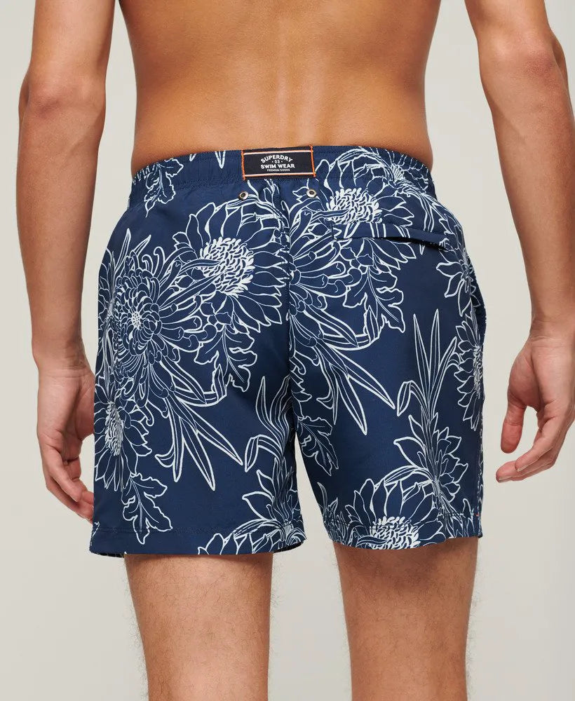 Blue Chrysanthemum Print
