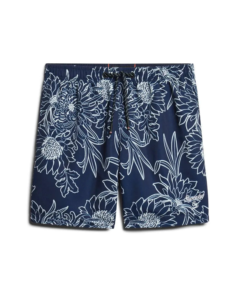 Blue Chrysanthemum Print