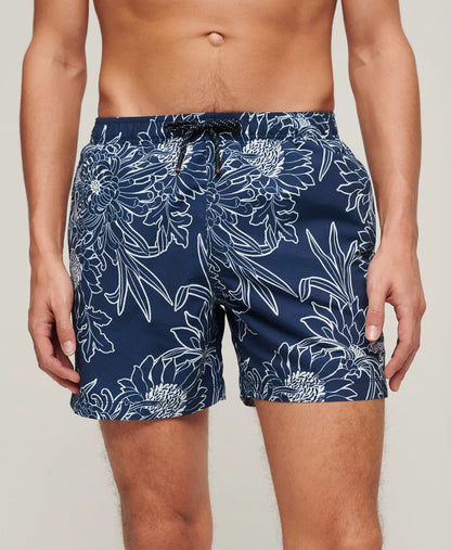 Blue Chrysanthemum Print