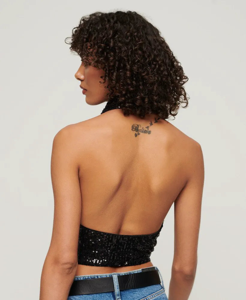 Black Angle Sequins