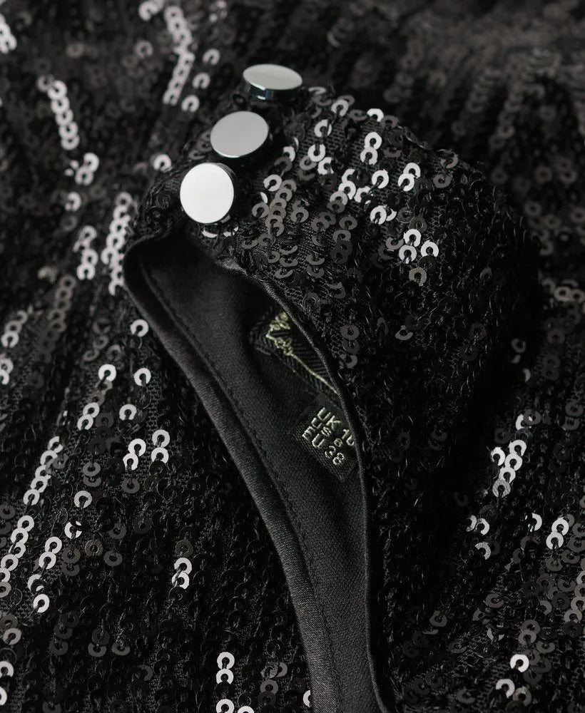 Black Angle Sequins