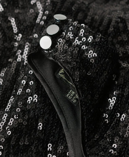 Black Angle Sequins