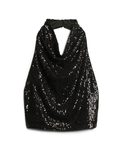 Black Angle Sequins