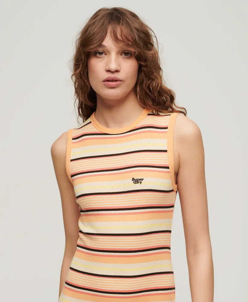 Varsity Orange Stripe