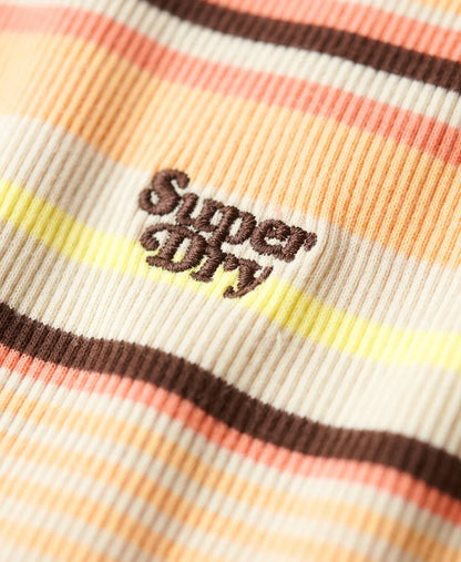Varsity Orange Stripe