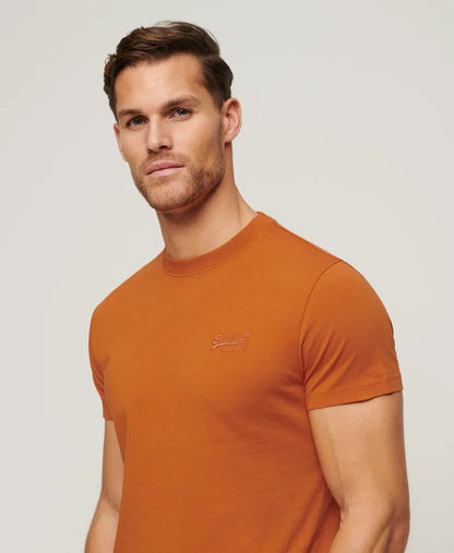 Organic Cotton Essential Logo Embroidered T-Shirt