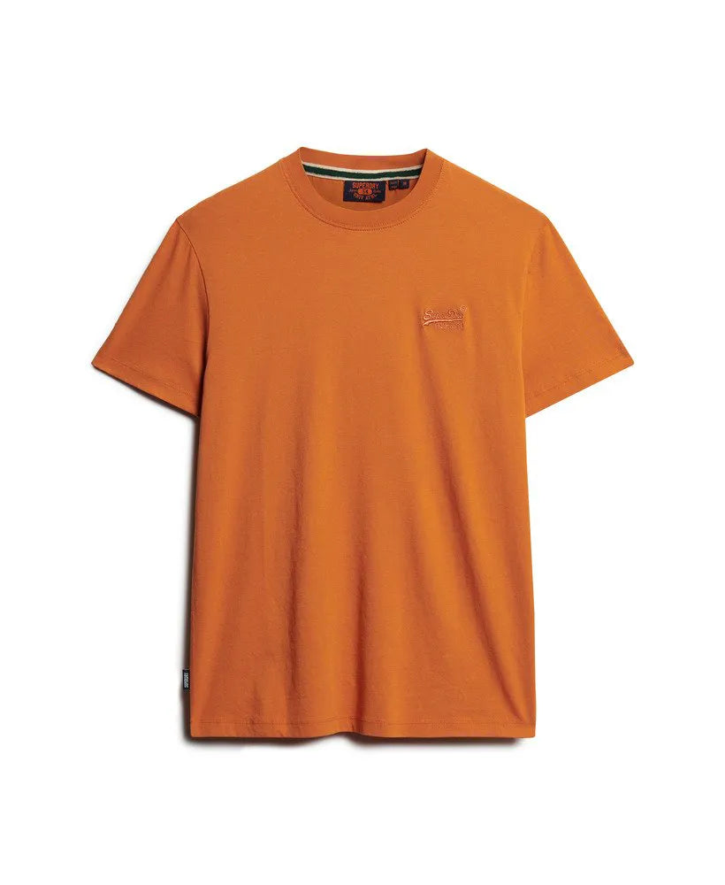 Organic Cotton Essential Logo Embroidered T-Shirt