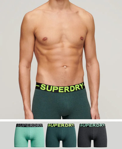 Raven Black Marl/Buck Green Marl/Fresh Green Marl