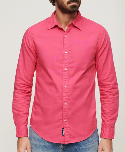 Overdyed Organic Cotton Long Sleeve Shirt
