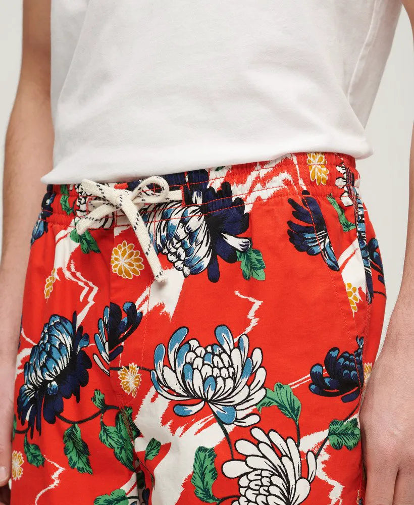 Aya Burnt Orange Floral