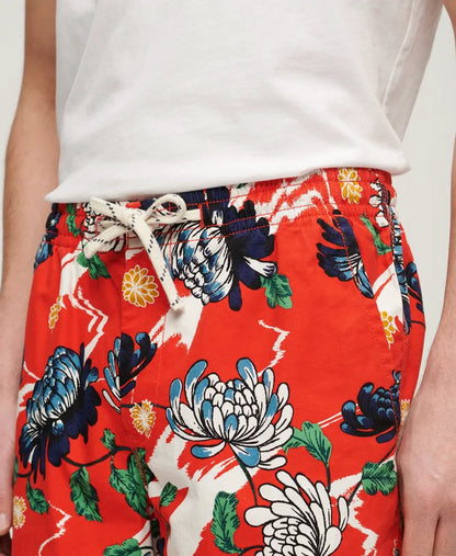 Aya Burnt Orange Floral