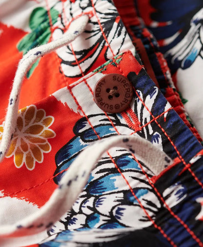 Aya Burnt Orange Floral