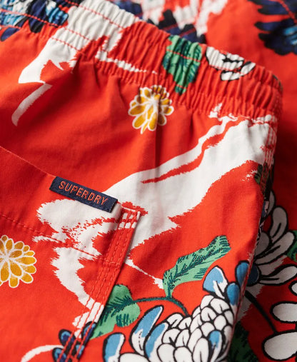 Aya Burnt Orange Floral