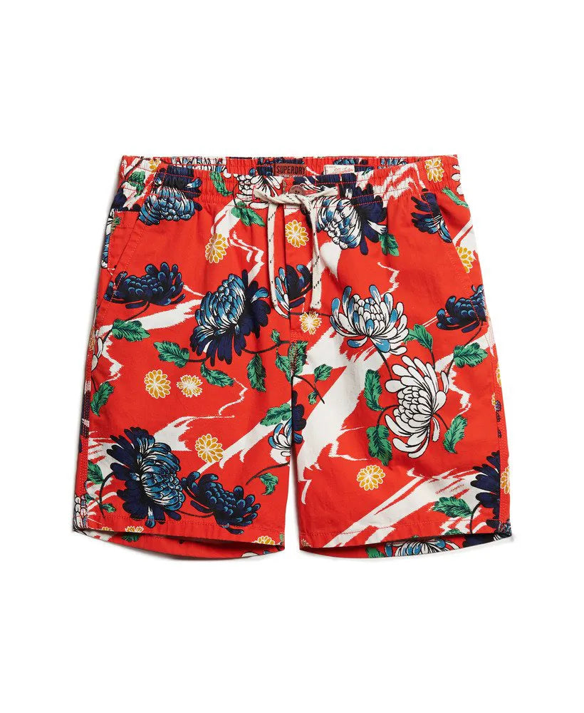 Aya Burnt Orange Floral