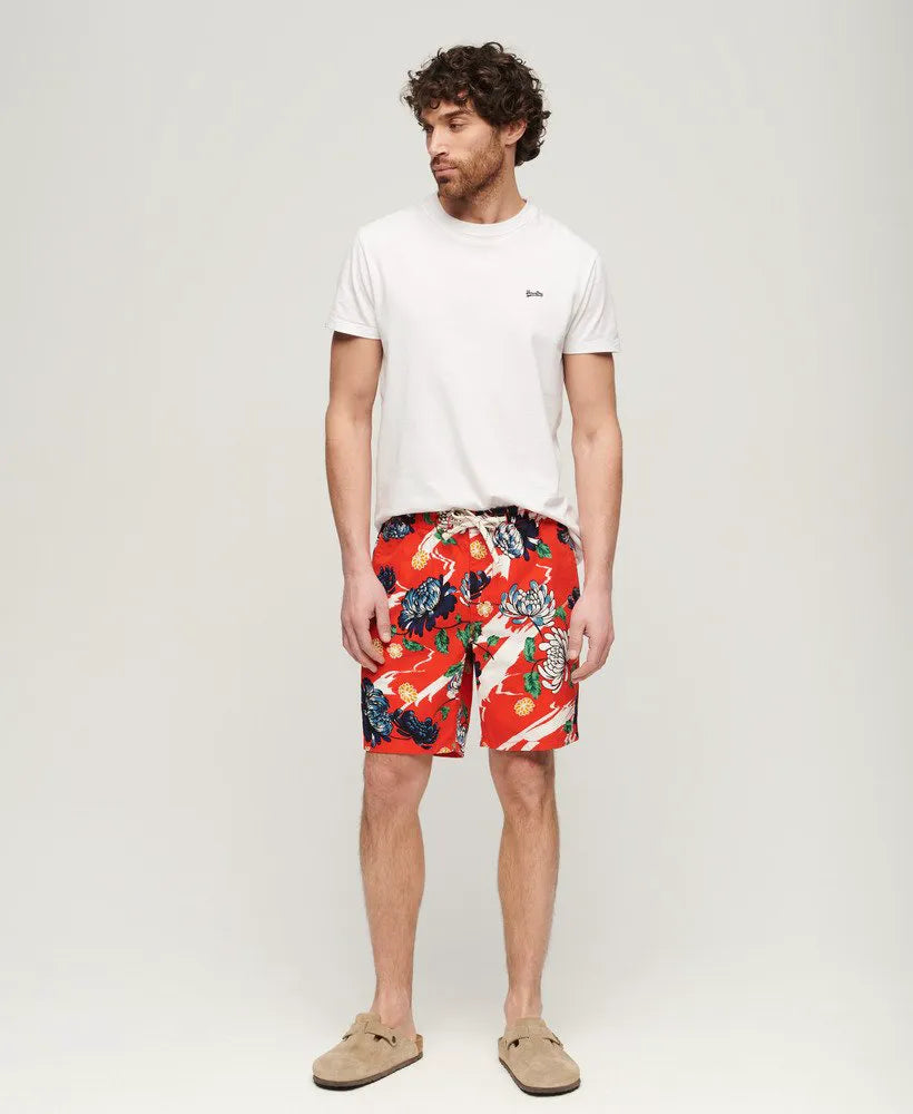 Aya Burnt Orange Floral
