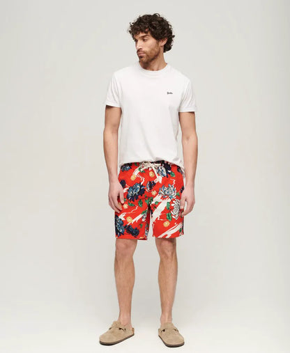 Aya Burnt Orange Floral