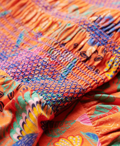 Vera Floral Orange