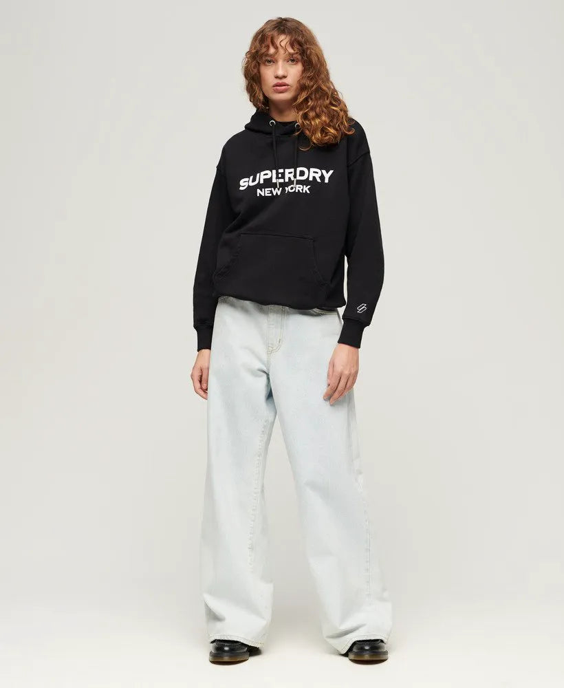 Sport Luxe Loose Hoodie