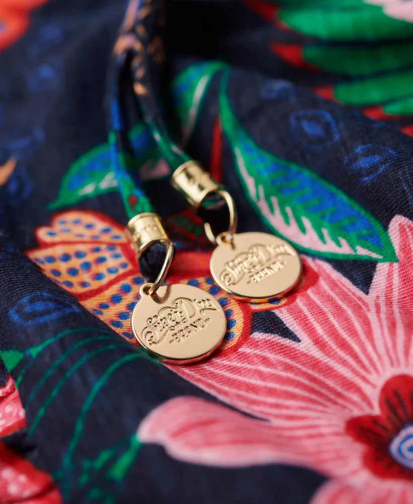 Vera Floral Navy