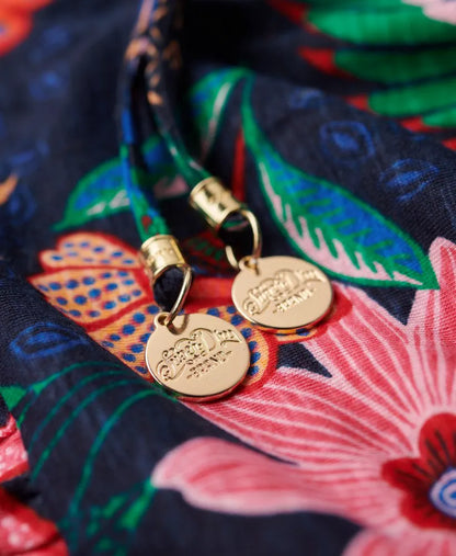 Vera Floral Navy