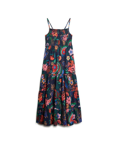 Vera Floral Navy