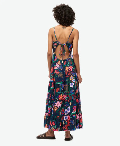 Vera Floral Navy